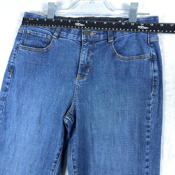 Lee Jeans Boot Cut Womens Size 12 Medium Sinfully Soft Denim Blue 3535735 - Picture 6 of 10